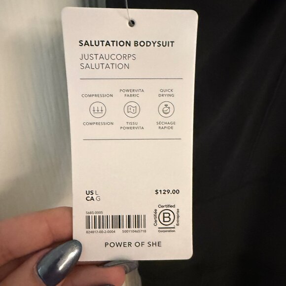 Athleta Salutation Stash 7/8 Bodysuit - Picture 5 of 5